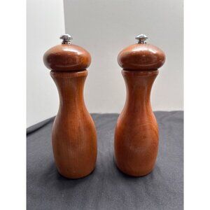 Vic Firth Gourmet MCM Salt & Pepper Mill Set 7" -HardWood